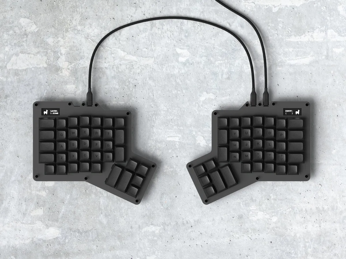 JasonRen biu hotdox76 (ErgoDox 76 "Hot Dox" V2)