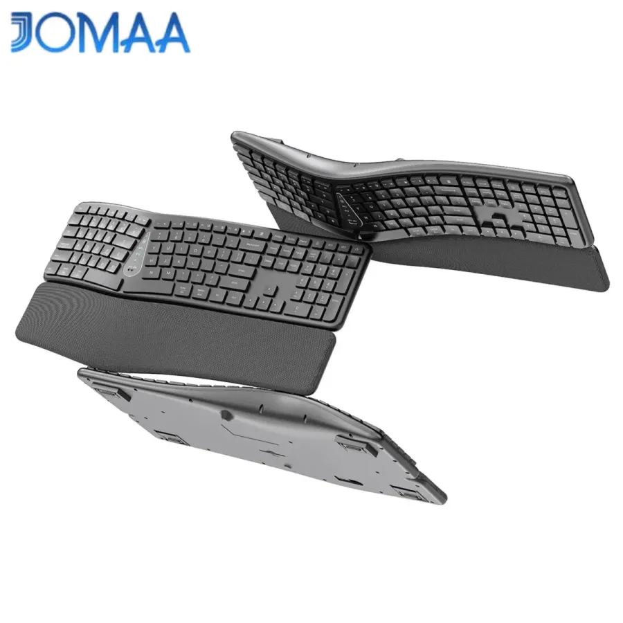 JOMAA JOMAA Slim Split Wireless Ergonomic Keyboard