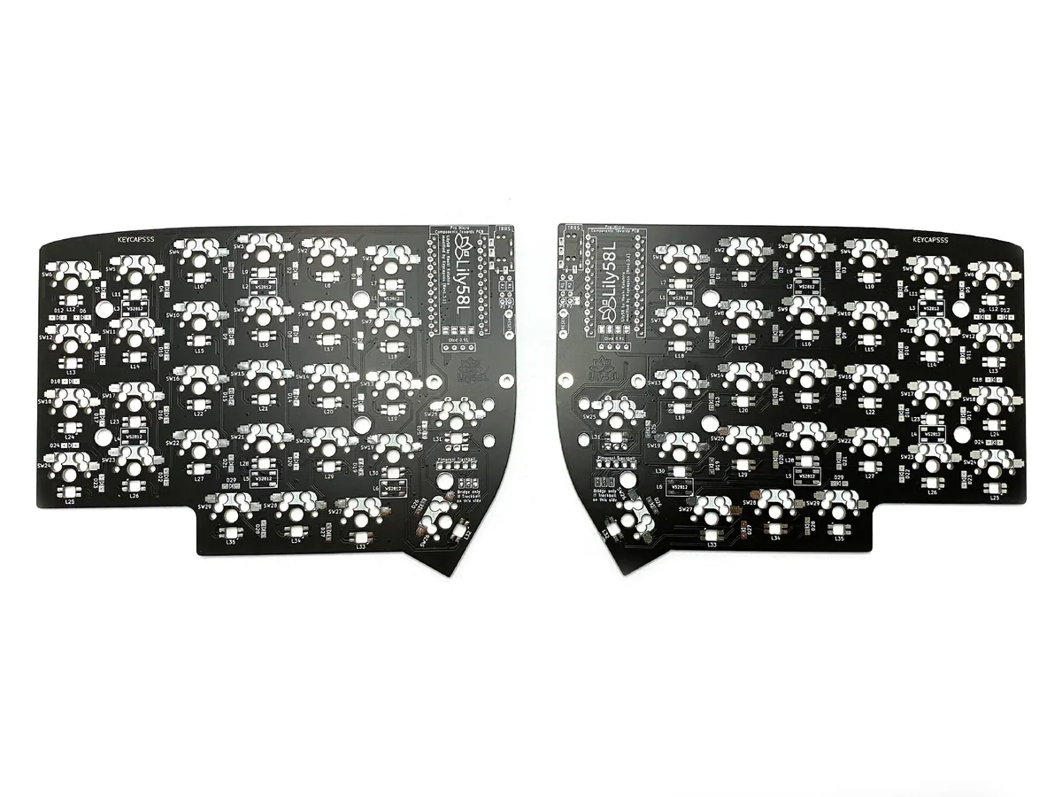 Keycapsss Lily58L