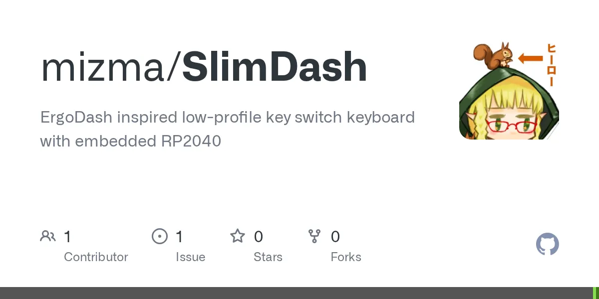 mzmkb SlimDash rev1.0