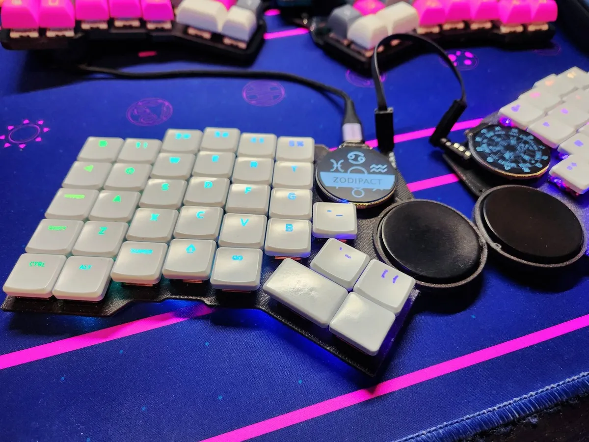 Split Logic Keyboards ZodiPact